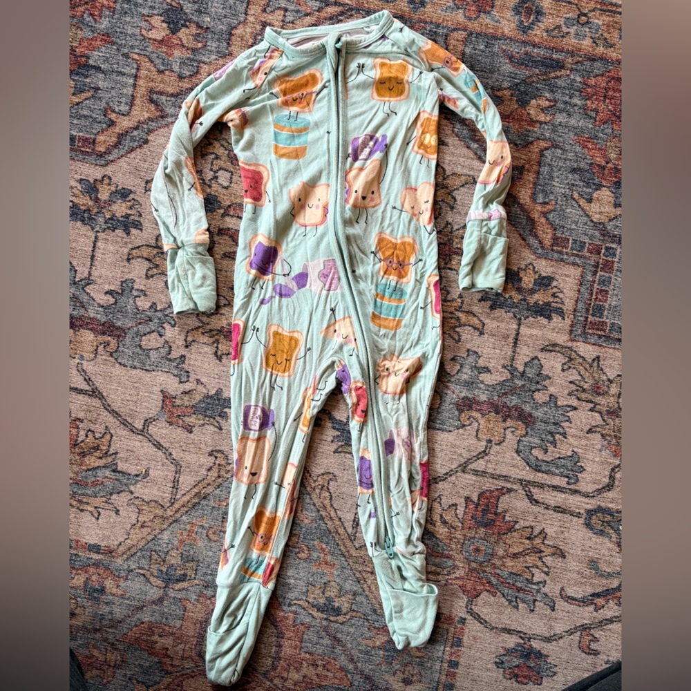 Little Sleepies PB&J footie